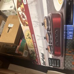 Triple Slow Cooker and Server