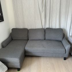 Spring Flash Sale! Sectional With Pull Out Futon