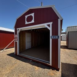 12x32 Garage w/ Loft Space – Now at a Discounted Price!
