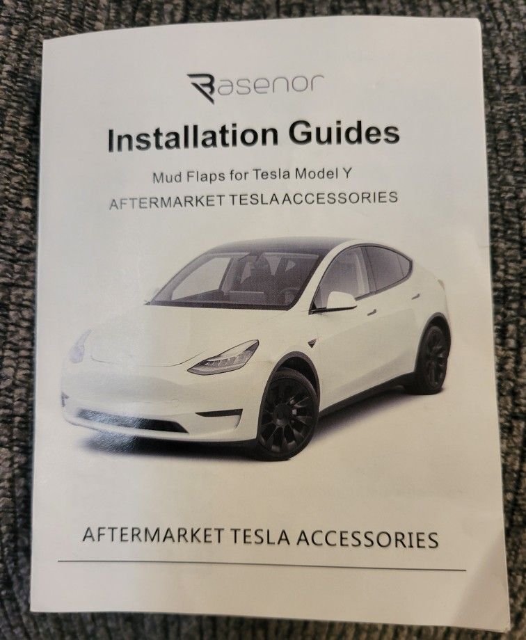 Basenor Mud Flaps Tesla Model Y Aftermarket