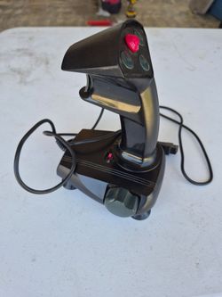 Vintage PC Flight Joystick - 15-Pin Gameport Connector