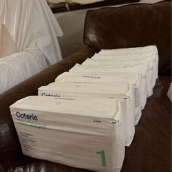 Coterie Diapers Size 1 (7 bags)