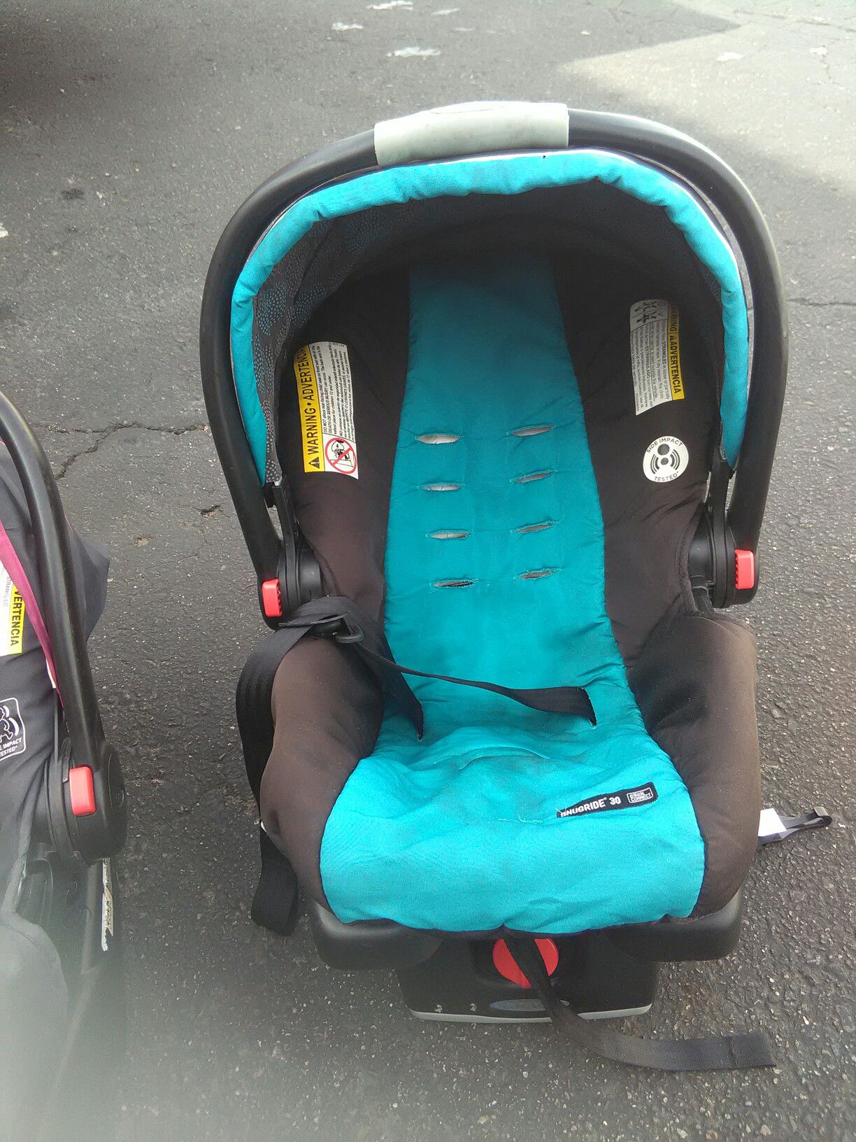 Car seat and carrier
