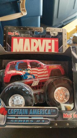 Captain America Marvel Mega truck