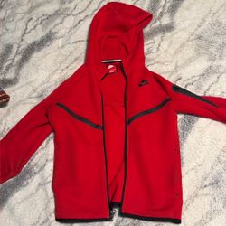 red Nike Tech Big Kids 