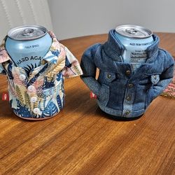 Beer Or Soda  Koozie Puffin Brand