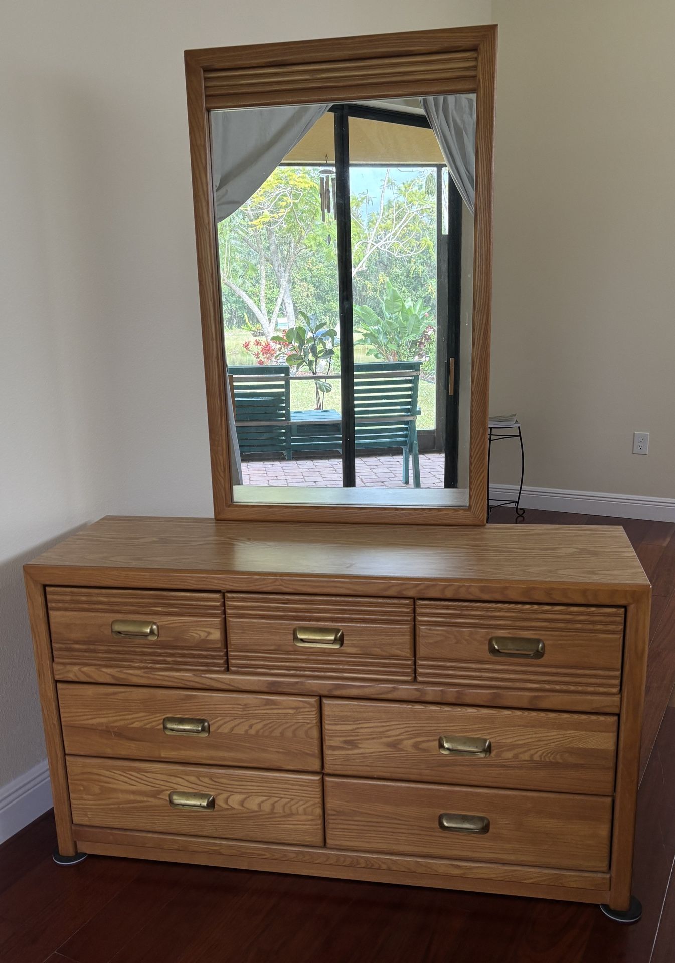 Stanley Oak Dressers Two Plus Nightstand 