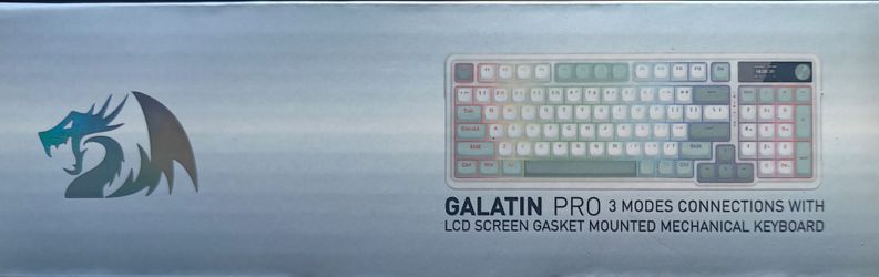 GALATIN Pro 3 MODES connections with LCD screen gasket mounted keyboard