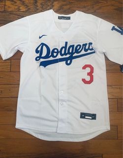 White Los Angeles dodgers Edwin Diaz jersey