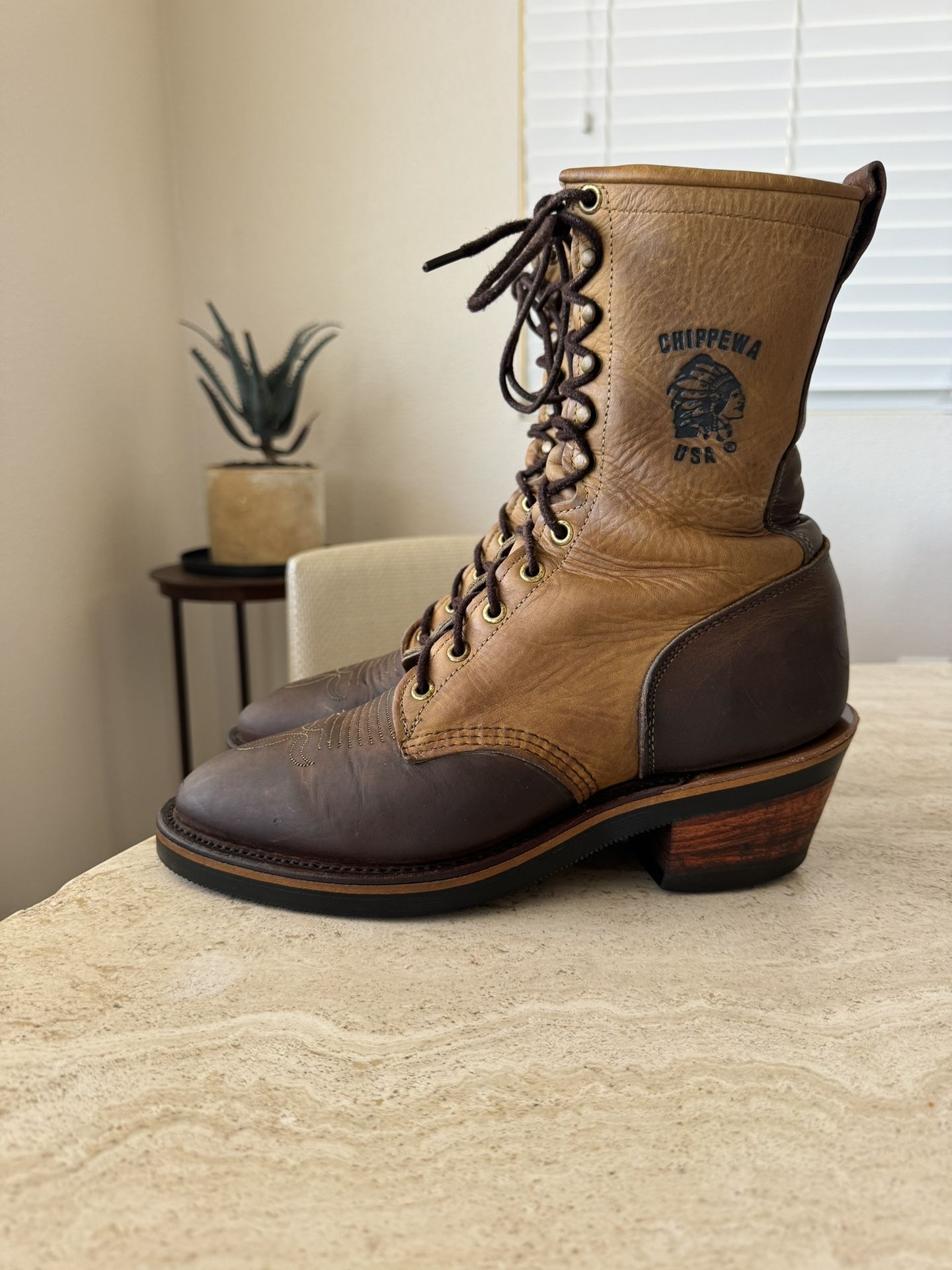 Chippewa Golden Crazy Horse #29405 Packer Logger Boots  display picture 1