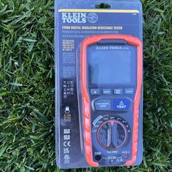 Klein Tools T600. Digital Insulation Resistance Tester, Auto-Ranging TRMS Multimeter. Brand new. $100