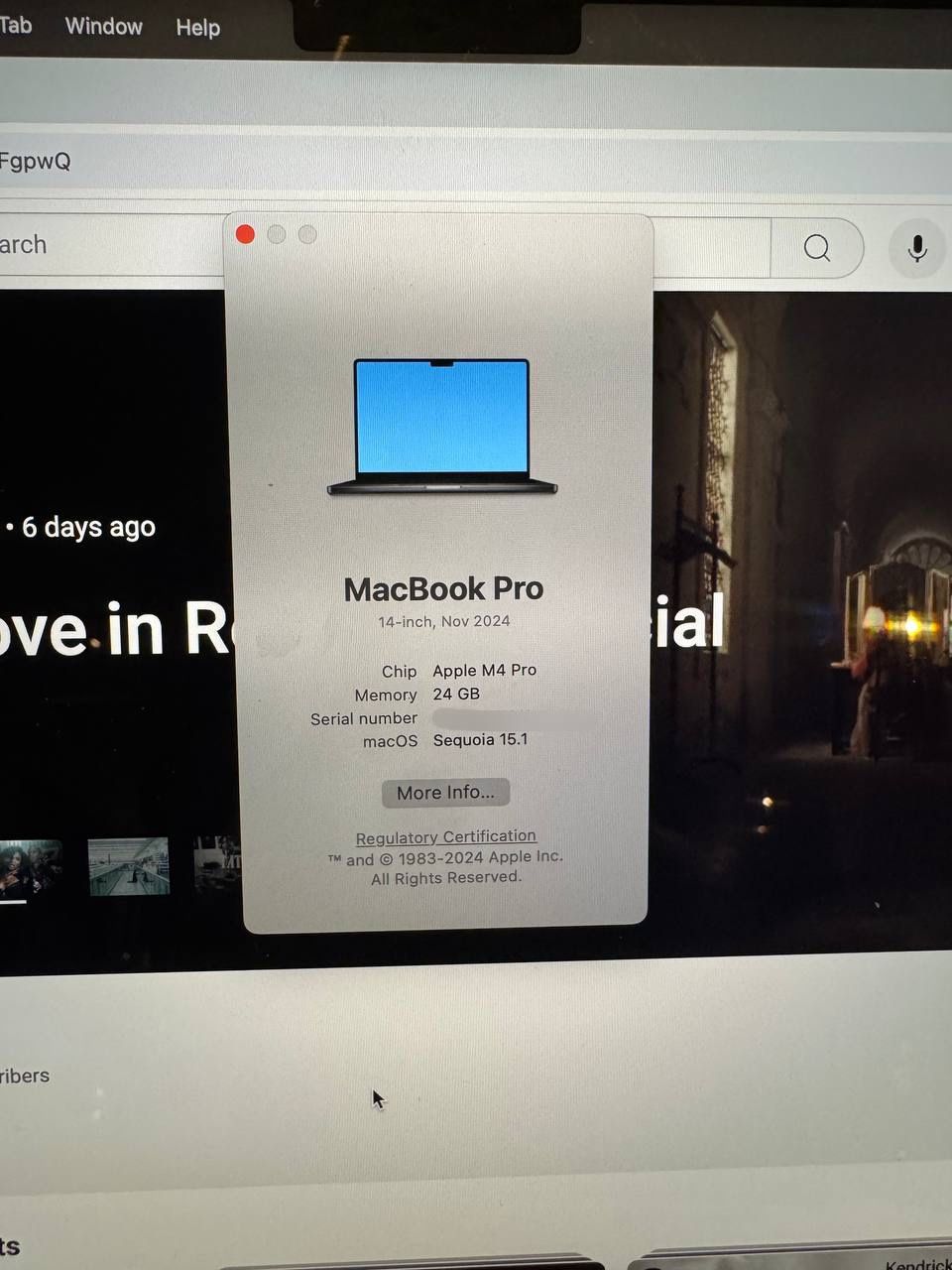 Macbook Pro M4 Pro
