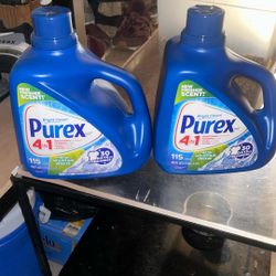 PUREX Bright Clean 4 In 1 Brightening, Powerful Clean, Tough On Stains And Lasting Freshness Laundry Detergent: Mountain Breeze Scent  150 oz