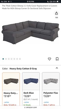 Ektorp IKEA Sectional Cover