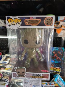 Jumbo giant groot Funko Pop guardians of the galaxy marvel
