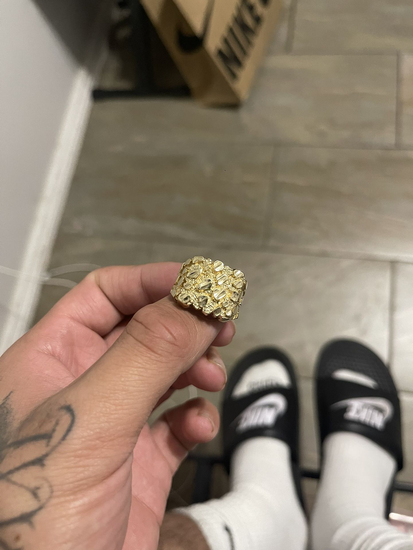 Chunky Nugget Ring