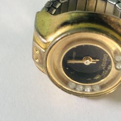 Vintage  Watch Ring Digital   Needs New Battery   Nice!