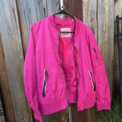 Pink Levi’s Bomber jacket