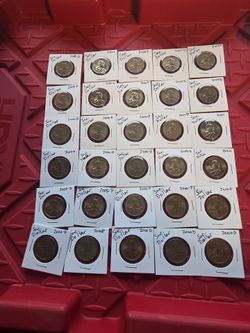 Collectible Coins Sacagawea Golden Dollars