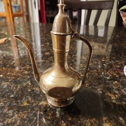 Small  BrassTurkish  Teapot