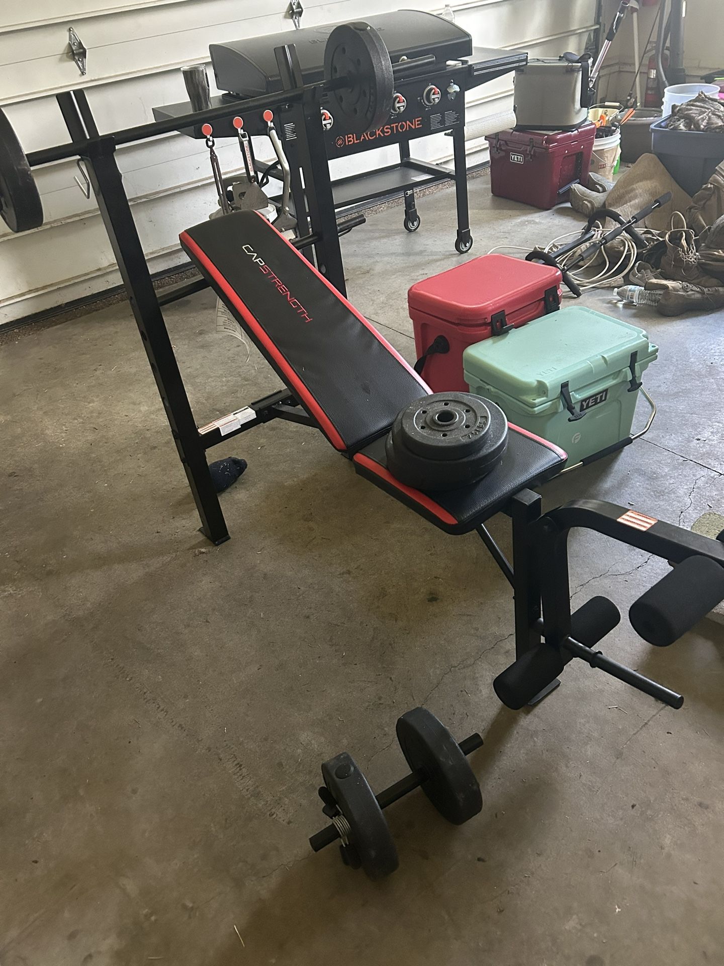 Bench Press With Weights 