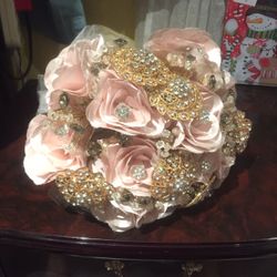 Artificial Flower Bouquet for 15 or Sweet 16