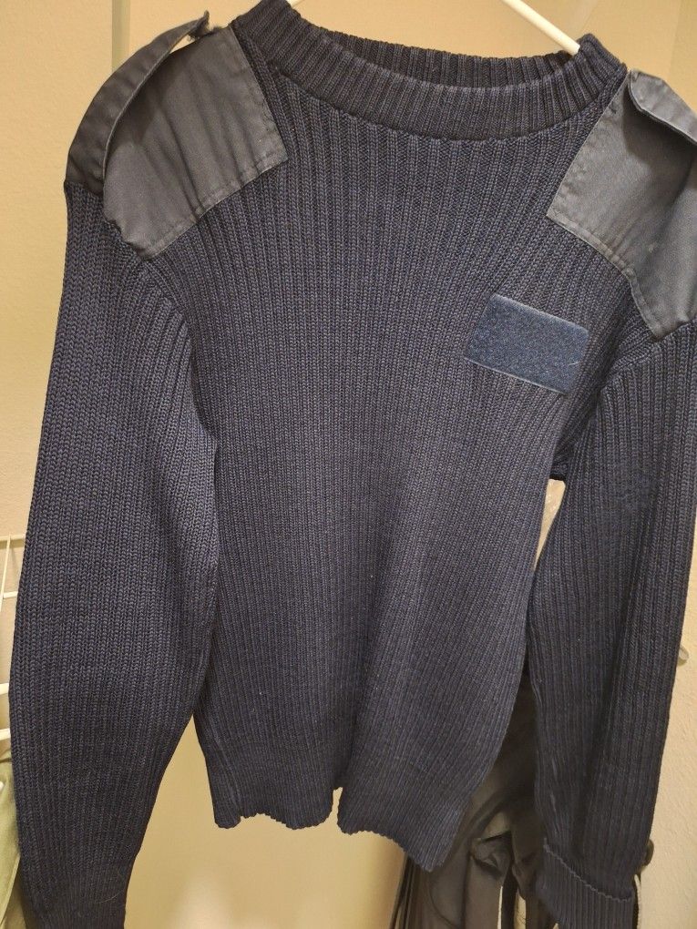 NAVY uniform Blue Sweater