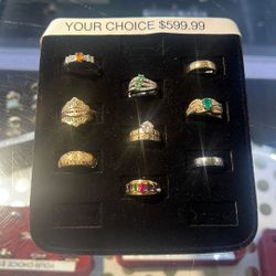 BIRTHSTONE RINGS