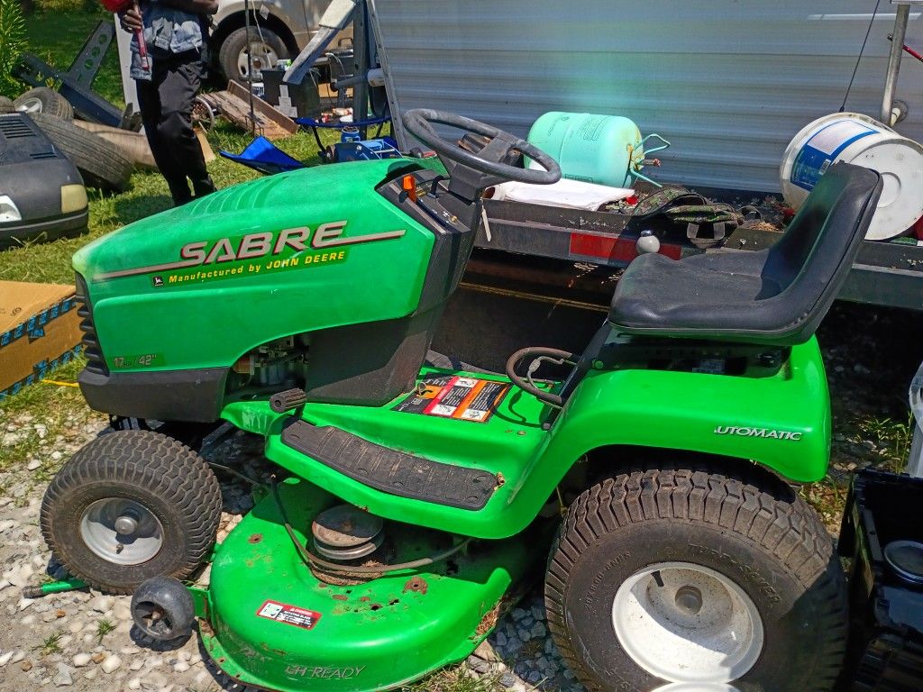 John Deere Riding Mower Needs Battery