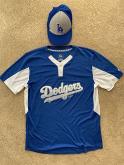 Dad & Son’s Matching Dodgers Jersey & Hat