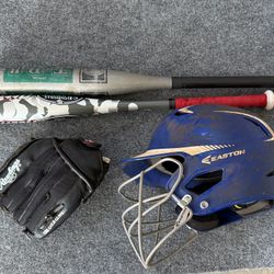 Youths Baseball Gear.