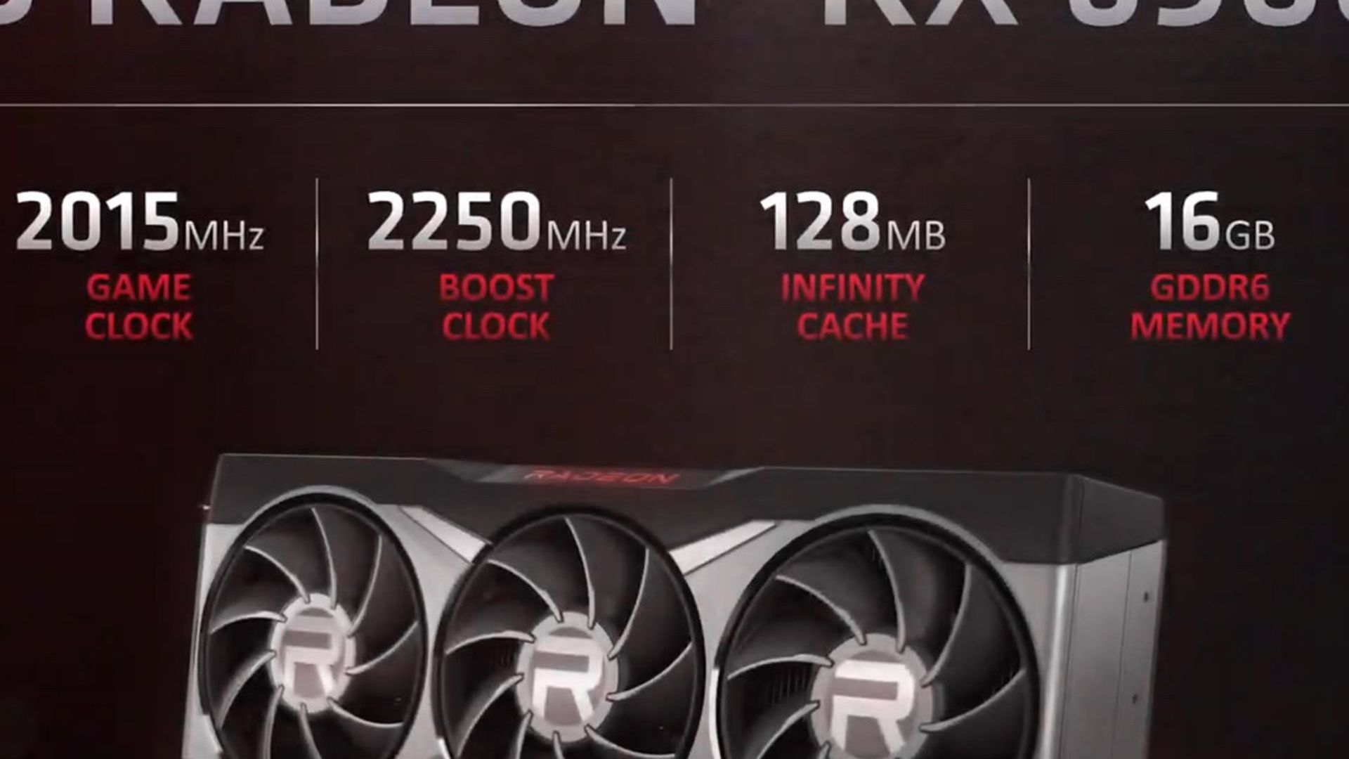 GPU AMD Radeon™ RX 6900 XT Graphics