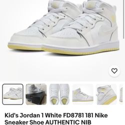 Nike JORDAN Boy Sneaker Shoe NIB Size 3