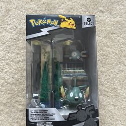 Pokemon City Street Environment - Battle Figures - Brand New