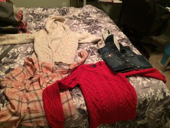 Girls long sleeve shirts and sweaters