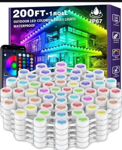 200FT Permanent Outdoor Lights