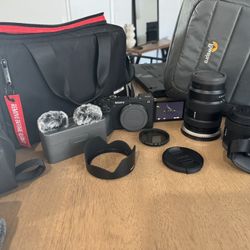 Sony A6700 Pro Creator Kit – 4K Mirrorless + G Lens + DJI Mic 2 + ND Filter + Extras