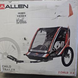 Allen Sports Deluxe 2-Child Bike Trailer