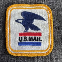 Vintage Collectible US Mail Sew On Patch