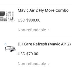 DJI Mavic Air 2 drone 