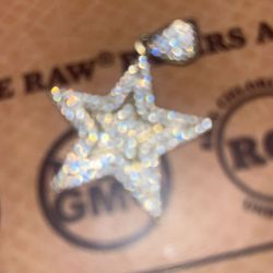 10k gold star pendant 
