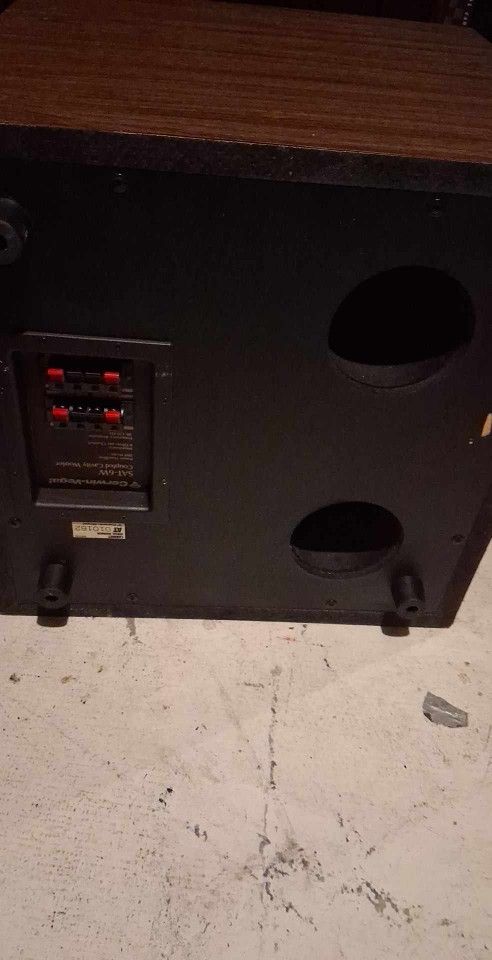 Corwan Vega 6 Vintage Ultra Rare Subwoofer