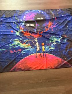 Rick and Morty banner Room Decor