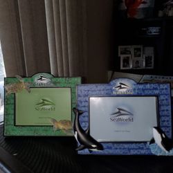 Sea World Frame Holds 4x6 Photo
