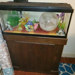 Fish Tank And Stand