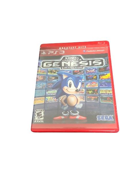 Sonic's Ultimate Genesis Collection (Sony PlayStation 3, PS3, 2009) Complete CIB