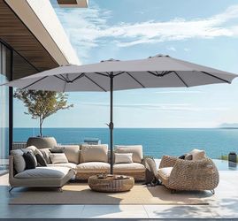 15ft Sunshade umbrella (with base)
