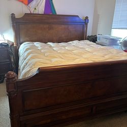 California king bedframe