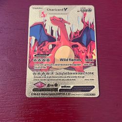 Charizard V Gold Foil