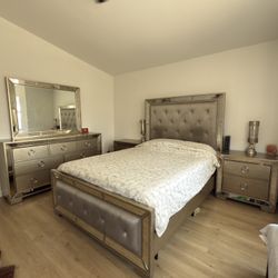 Z Gallerie Queen 5pc Bedroom Set